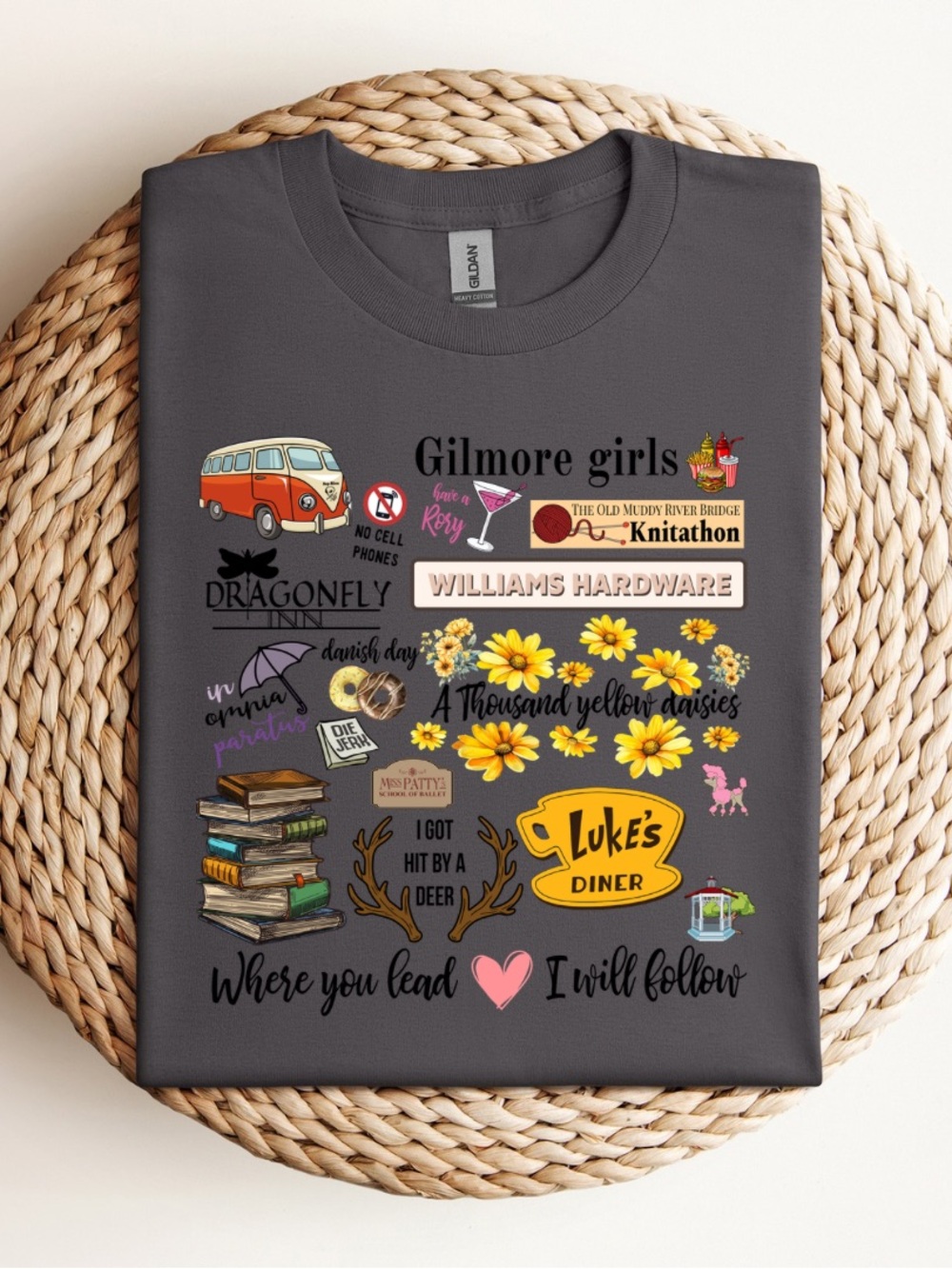 All Things Gilmore Girls T-Shirt